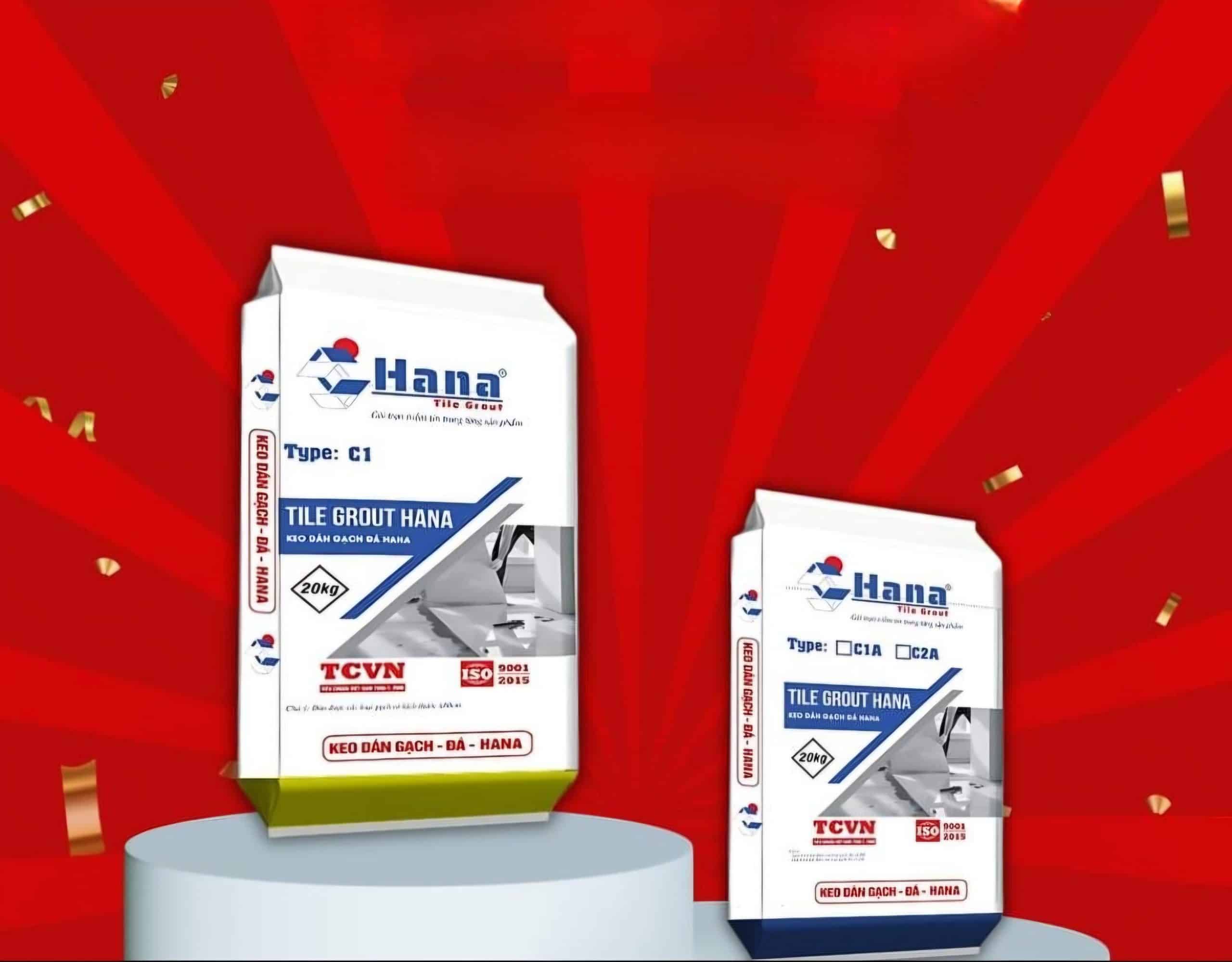 Keo dán gạch đá HANA