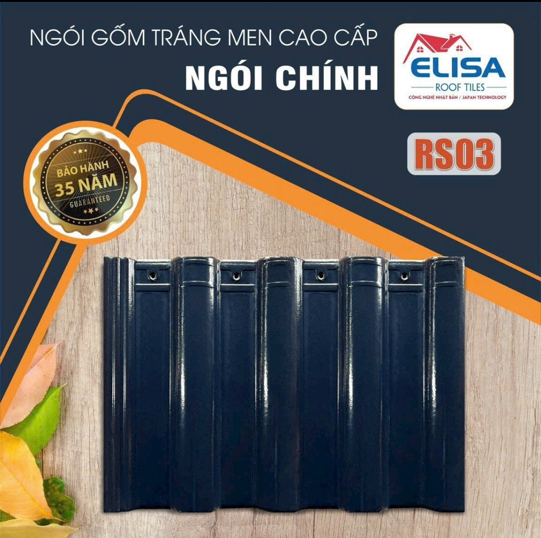 NGÓI GỐM TRÁNG MEN